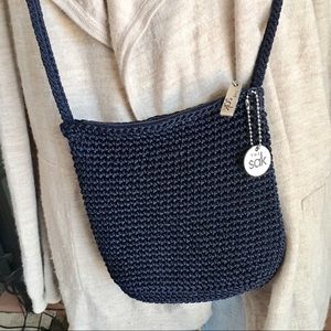 The sak crochet crossbody purse